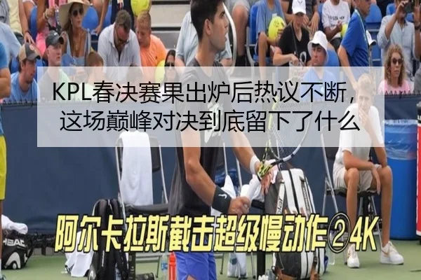 KPL春决赛果出炉后热议不断，这场巅峰对决到底留下了什么
